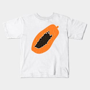 papaya artwork Kids T-Shirt